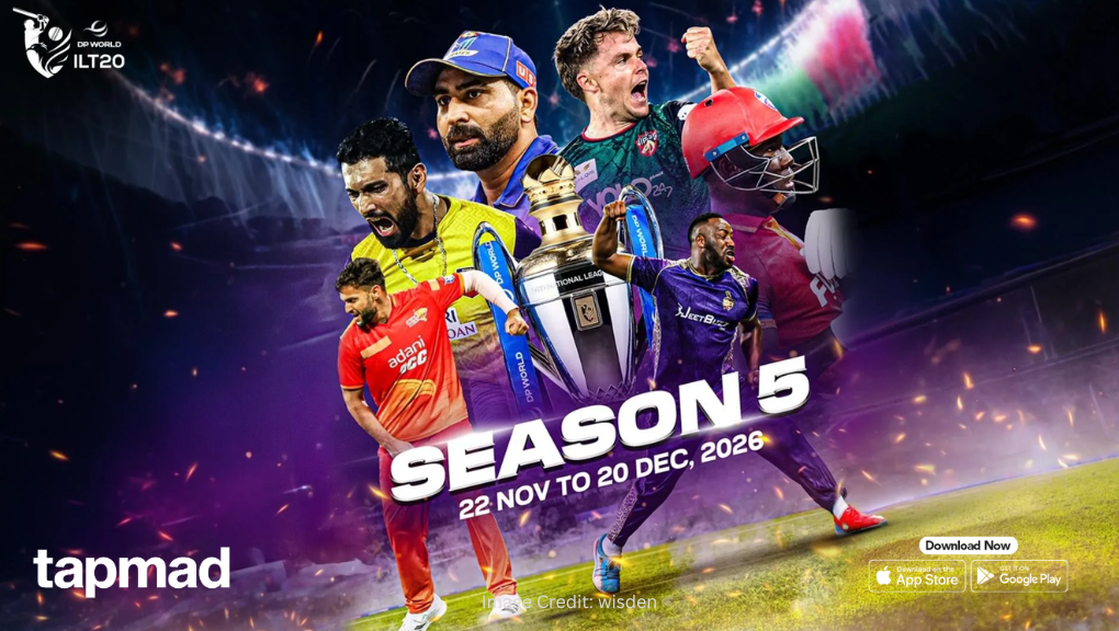 ILT20 Season 5 Schedule Revealed: Tournament Moved to November Window to Avoid Global League Clash
