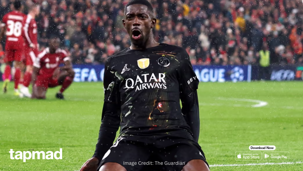 Dembele Stuns Liverpool As PSG March Into Champions League Semis
