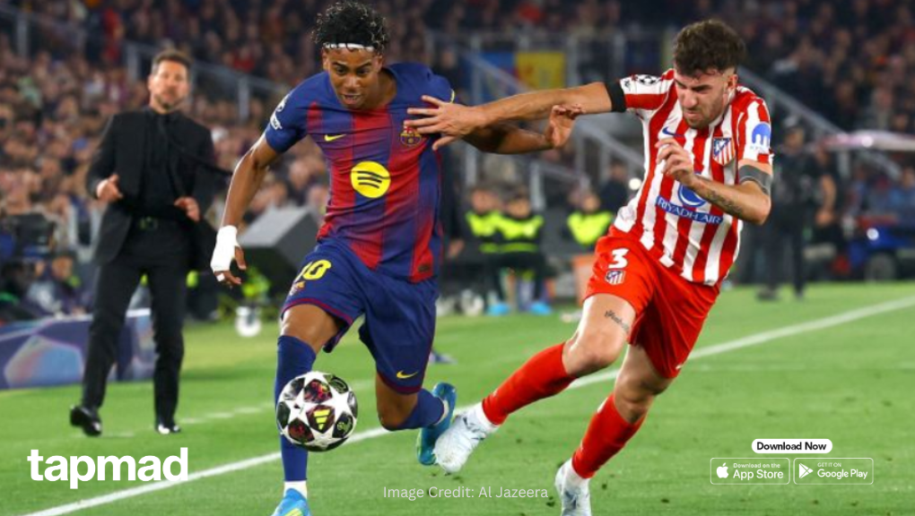 Atletico Madrid Hold Off Barcelona Fightback to Reach Champions League Semifinals