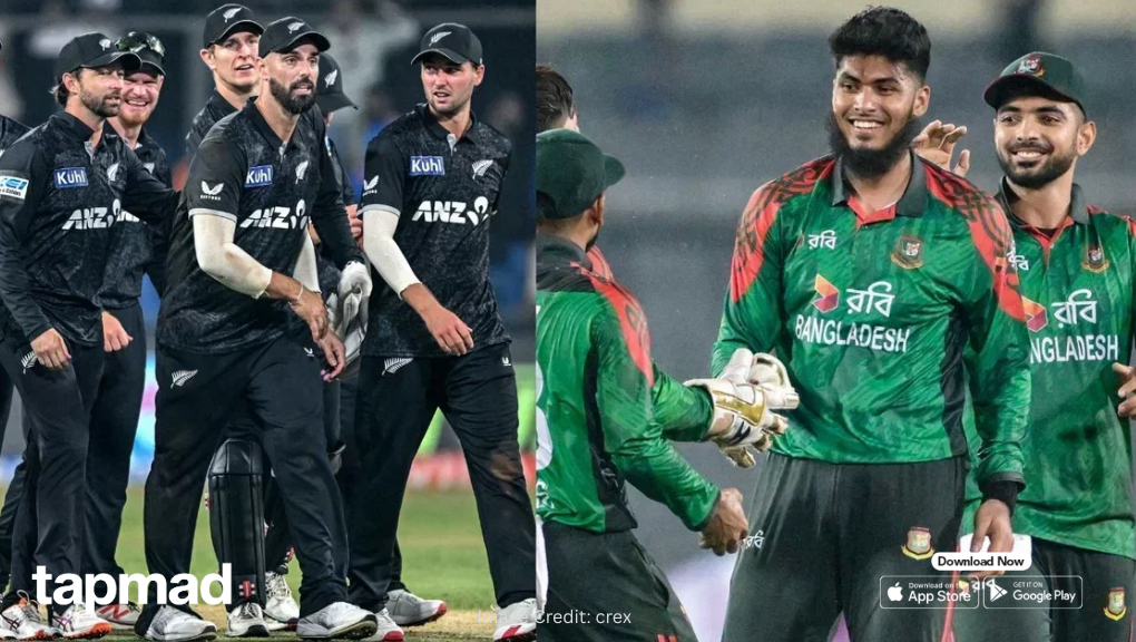 Streaming Bangladesh vs New Zealand Series Free on tapmad