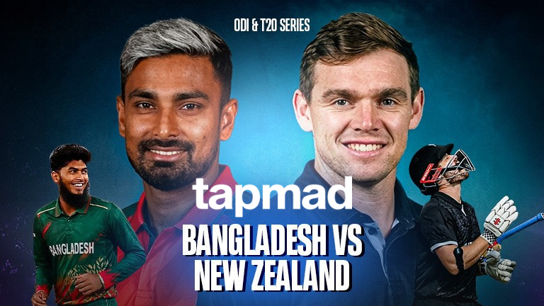 Streaming Bangladesh vs New Zealand Series Free on tapmad