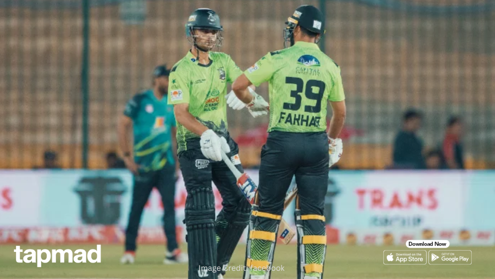 Fakhar and Farooq Blitz Powers Lahore Qalandars to Massive 210/4 Against Rawalpindiz
