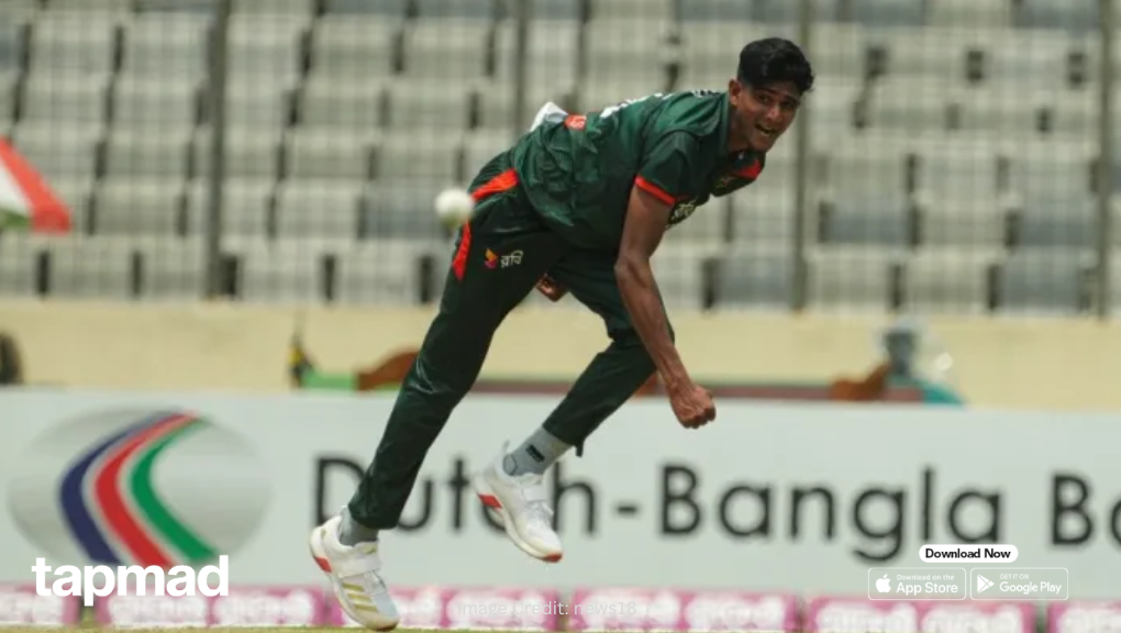 Nahid Rana’s Fiery Five-Wicket Haul Puts Bangladesh in Control of NZ vs Ban 2nd ODI
