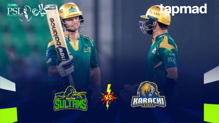 Karachi Kings vs Multan Sultans Highlights: Sultans Secure 11-Run Win