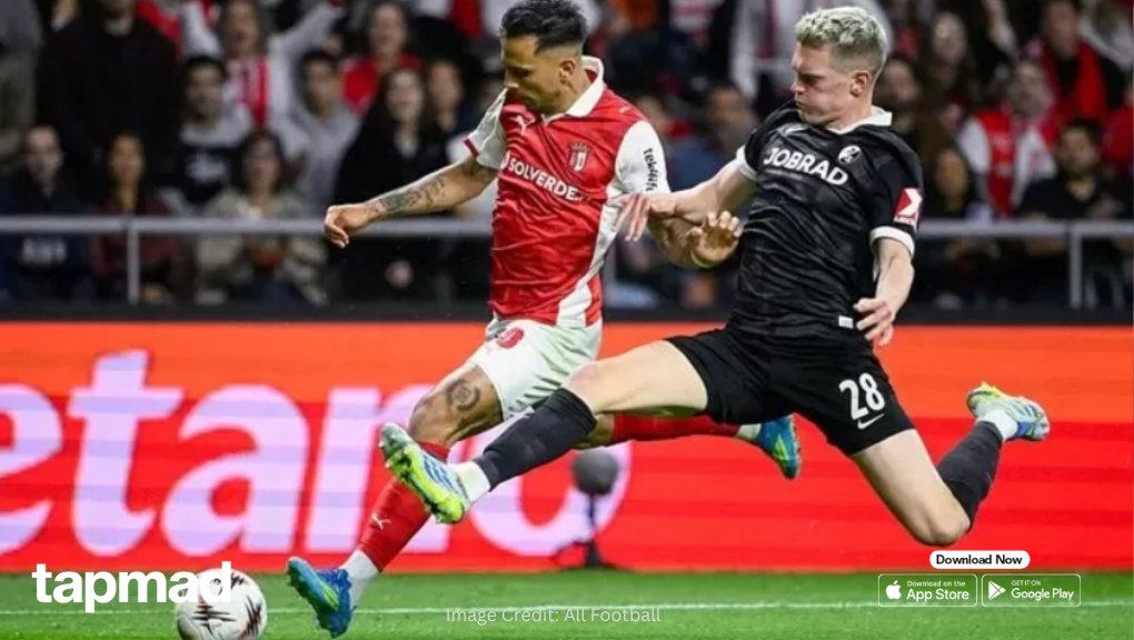 Braga Secure First-Leg Win Over Freiburg in Europa Semi-Final