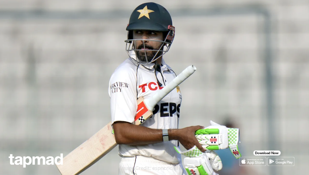 Babar Azam to Miss First Bangladesh Test After Suffering Knee Injury