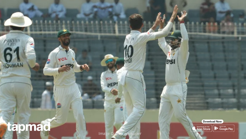 Shaheen Afridi Completes 100 WTC Wickets in Pak vs Ban 1st Test Day 1