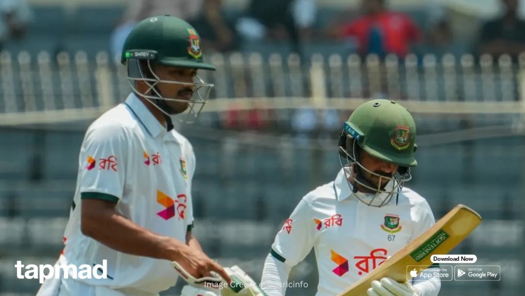 Pak vs Ban 1st Test Day 1: Shanto Century Puts Bangladesh in Charge