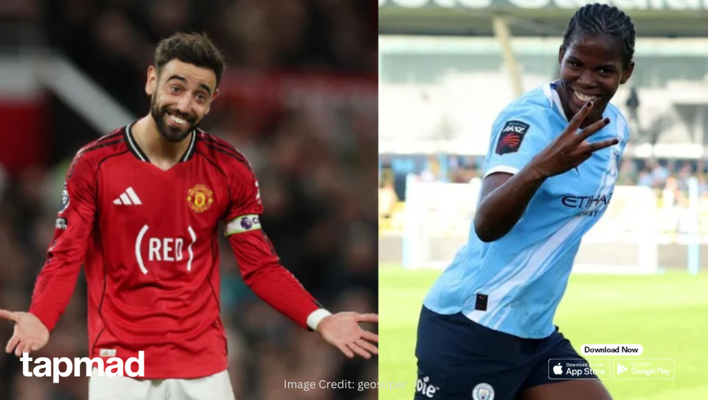 Bruno Fernandes and Khadija Shaw Named FWA Footballers of the Year