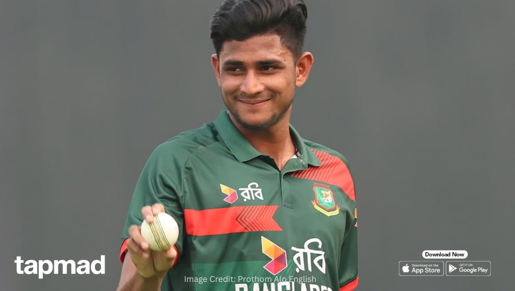 ICC Names Nahid Rana As Men’s Player Of The Month For April 2026