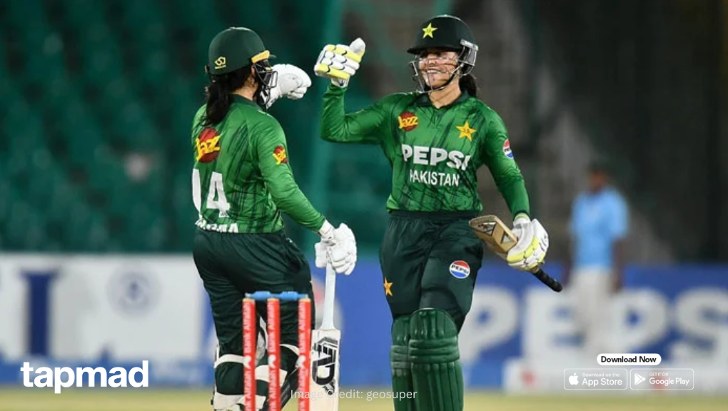 Pakistan Women Reach 60/1 in 6.2 Overs Against Zimbabwe Women in 3rd T20I