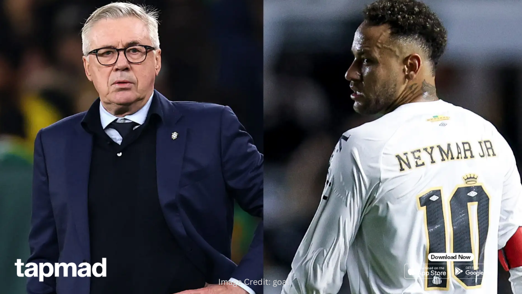 Neymar Sends Final World Cup Message to Carlo Ancelotti
