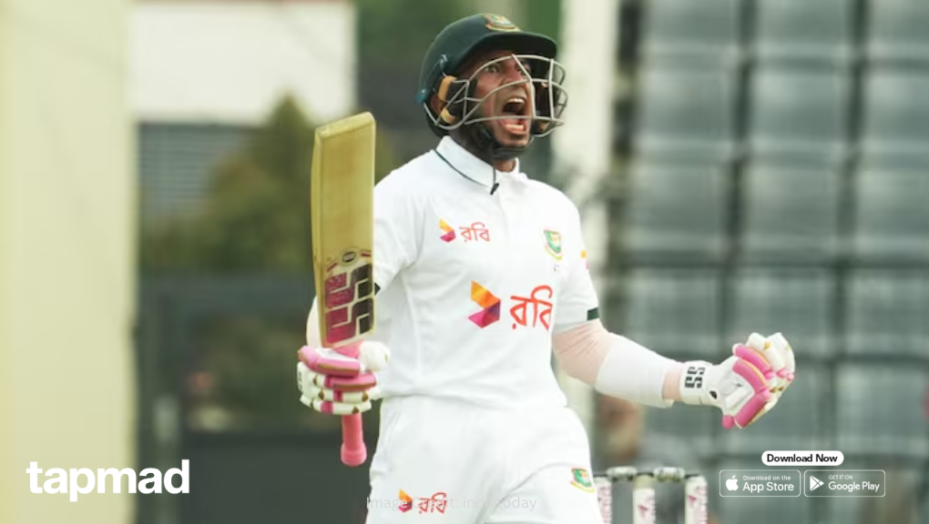 Pak vs Ban 2nd Test Day 3 Ends With Mushfiqur Rahim Century To Leave Pakistan A Huge Chase