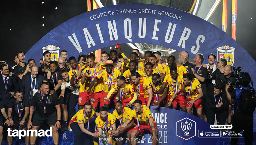 Lens Clinch First-Ever French Cup Title with Win Over Nice