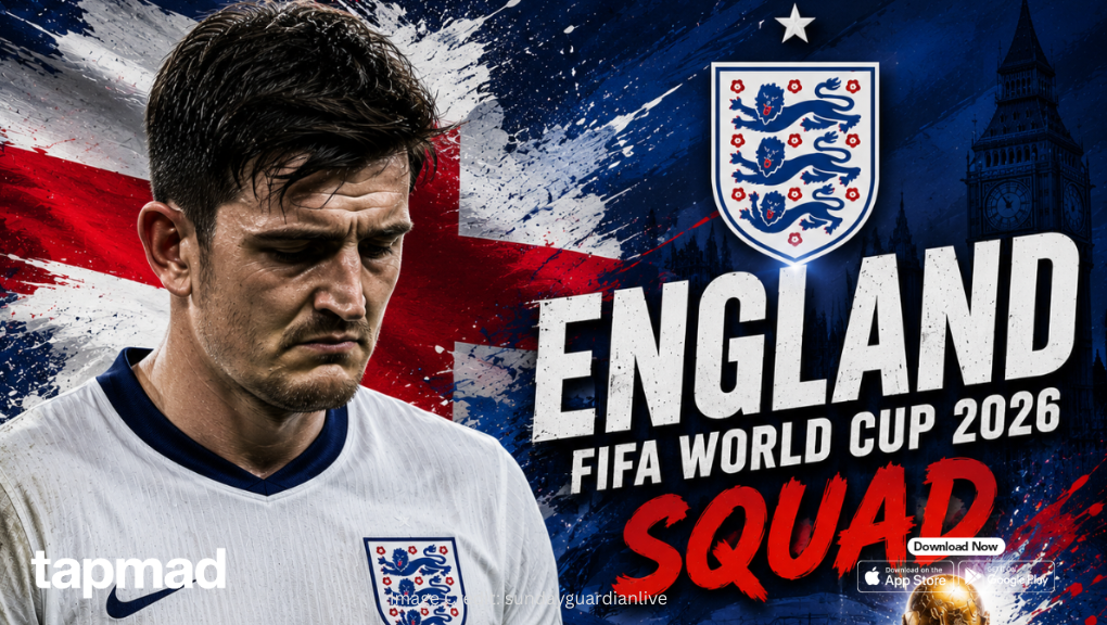 England FIFA World Cup 2026 Squad Announcement and Team Preview