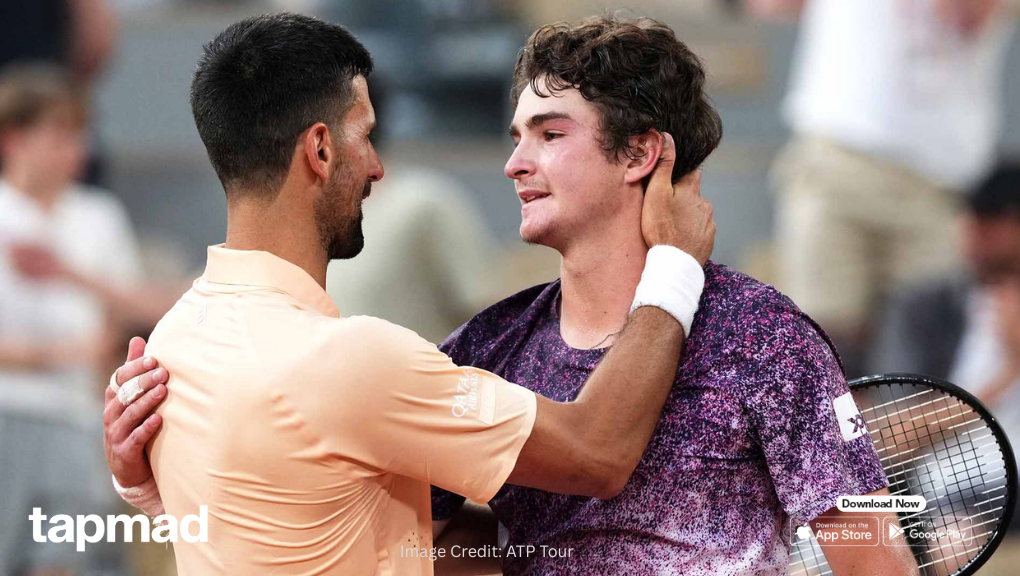 Brazil’s Teen Sensation Joao Fonseca Stuns Novak Djokovic in French Open Third Round
