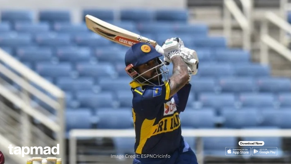 Nissanka, Mendis Brilliance Guides Sri Lanka to 303 Against West Indies in First Innings