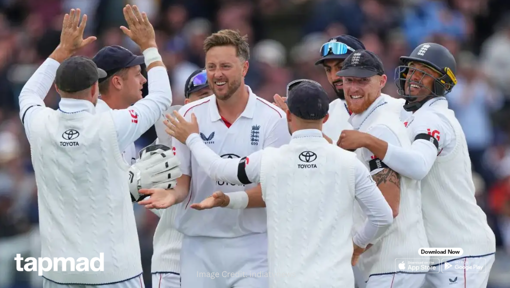 England Take Firm Control as Robinson’s Five-Wicket Haul Puts NZ Under Pressure at Lord’s