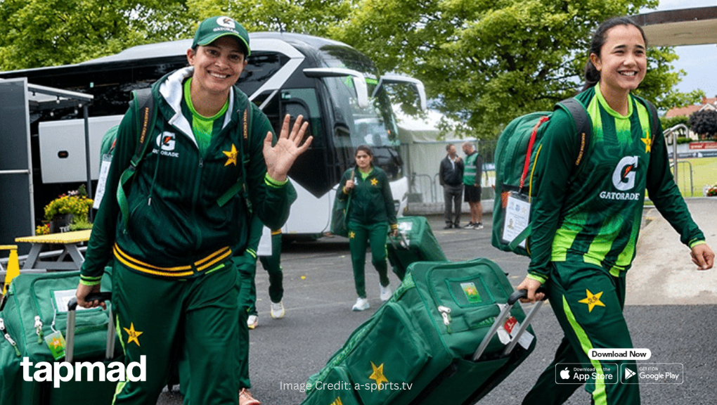 Pakistan Women's Team Reaches England for T20 World Cup 2026