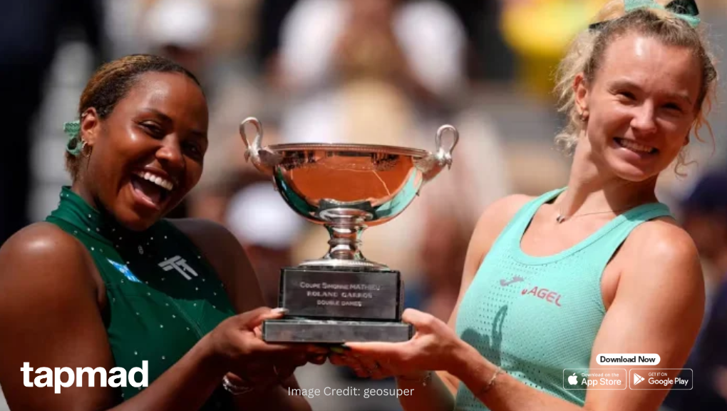 Katerina Siniakova and Taylor Townsend Win Women's Doubles Final