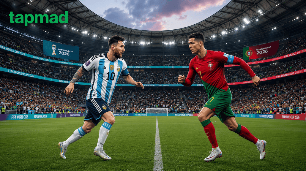 How Messi and Ronaldo Could Meet at the World Cup Stage