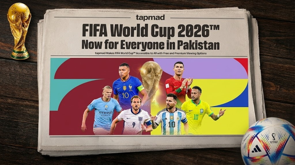 Tapmad FIFA streaming options for Pakistan fans