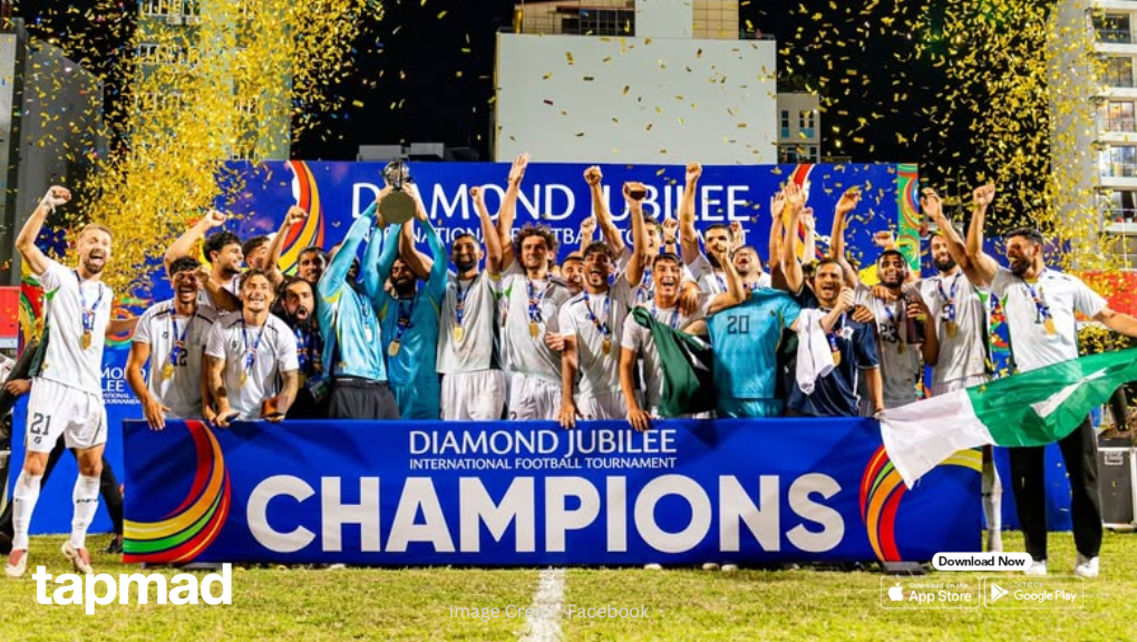 Pakistan Crowned Champions After Beating Afghanistan in Diamond Jubilee Football Tournament Final