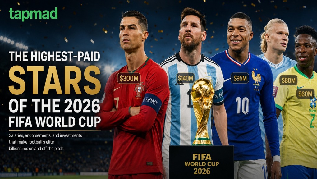 The Highest-Paid Stars of the 2026 FIFA World Cup