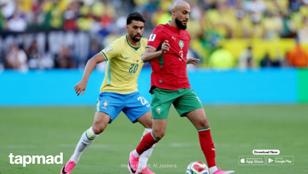 Brazil vs Morocco Live FIFA World Cup 2026: Saibari Gives Morocco Early Lead Against Brazil