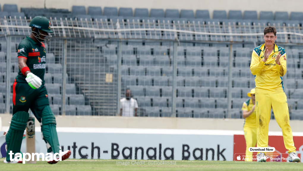 Aus vs Ban 3rd ODI Sees Towhid Hridoy Smash 83 As Bangladesh Post 274