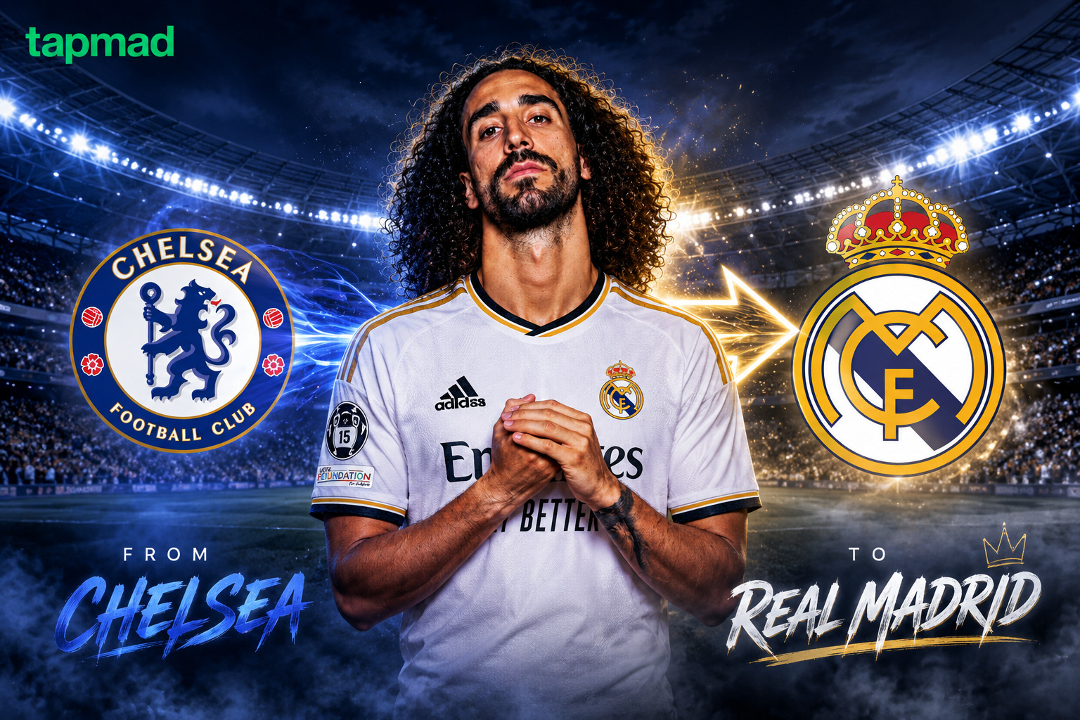 Real Madrid Agree £51.8m Deal for Chelsea Star Marc Cucurella