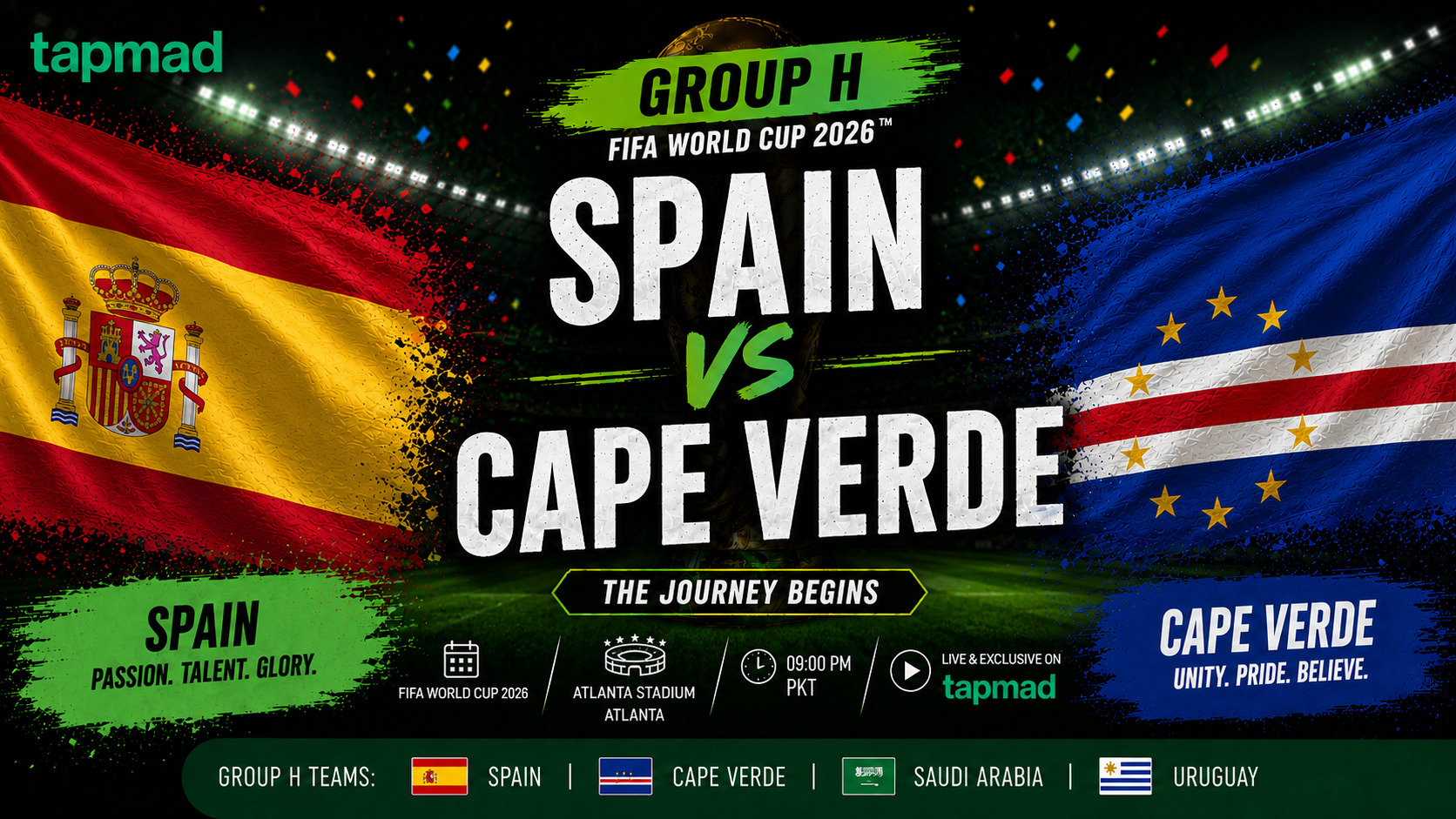 Spain vs Cape Verde FIFA World Cup 2026 Preview: Team Analysis, Lineups & Key Players