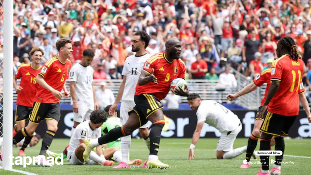 Belgium vs Egypt Live FIFA World Cup 2026: Belgium Scores the Equalizer