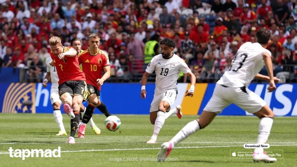 Late Belgium Comeback Denies Egypt Victory in FIFA World Cup 2026