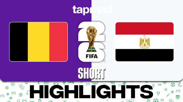 Belgium vs Egypt FIFA World Cup 2026 Highlights: Key Moments & Match Summary
