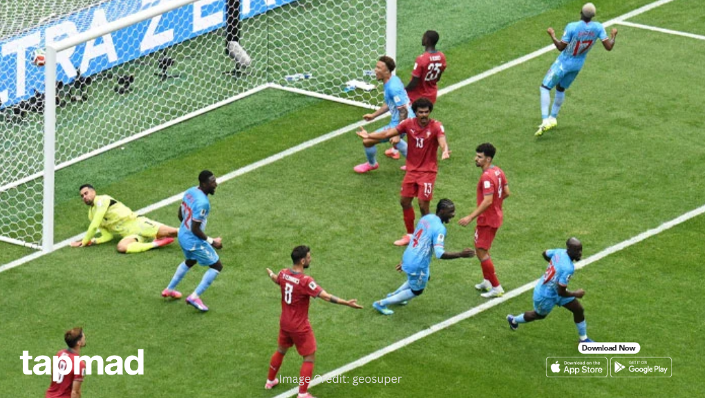 Portugal vs DR Congo Half-Time Report: Wissa Equalizer Stuns Portugal