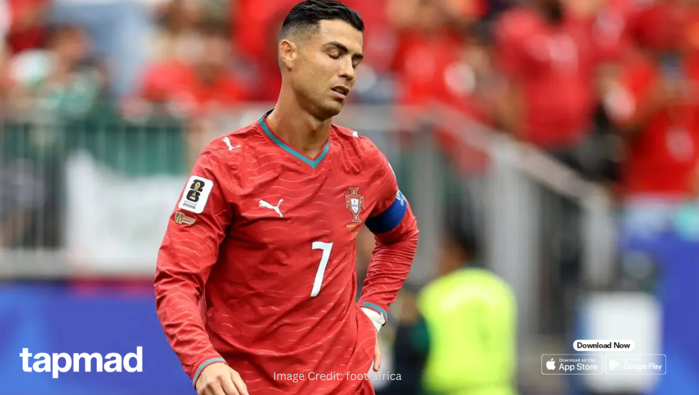 Cristiano Ronaldo Reacts to Portugal's World Cup Stumble