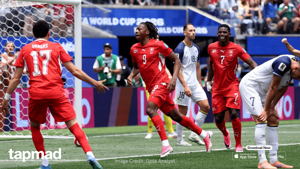 Switzerland Top Group B After Late Onslaught Against Bosnia