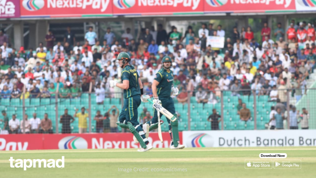 Renshaw and David Power Australia to Dominant Position Against Bangladesh