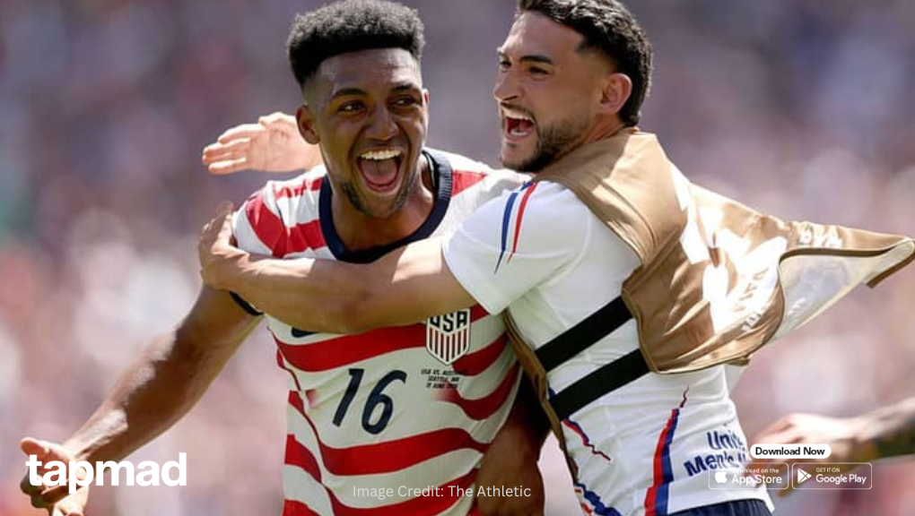 Australia vs USA Half-Time Report: USA in Complete Control at 2-0