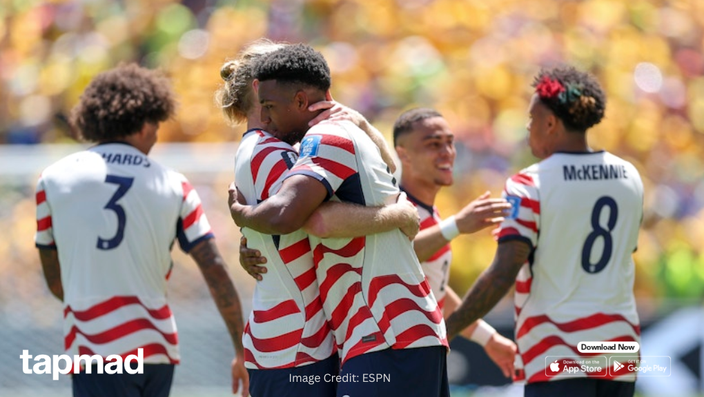 USA Advance to Knockout Stage After Beating Australia 2-0