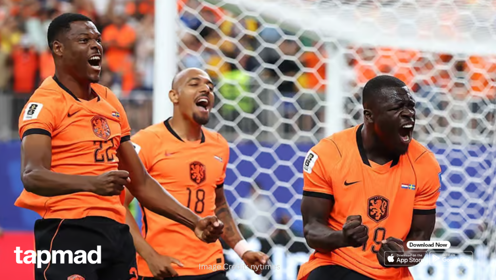 Netherlands vs Sweden Half-Time Report: Brobbey Brace Puts Sweden on the Back Foot
