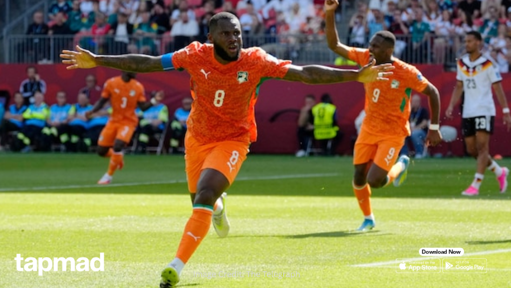 Germany vs Ivory Coast Half-Time Report: Kessie Stunner Keeps Ivory Coast Ahead