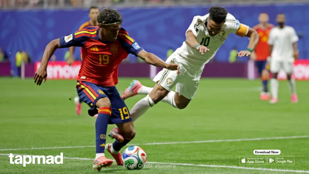 Yamal Strikes as Spain Has Taken An Early Lead in World Cup Clash Against Saudi Arabia