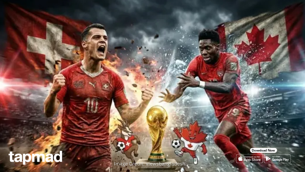 Canada vs Switzerland Set for Group B Decider: Kick-off Time and Starting XI