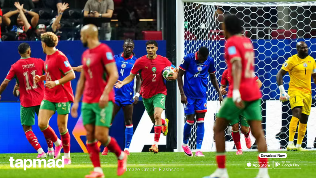 Morocco Overcome Haiti to Reach World Cup Knockout Stage