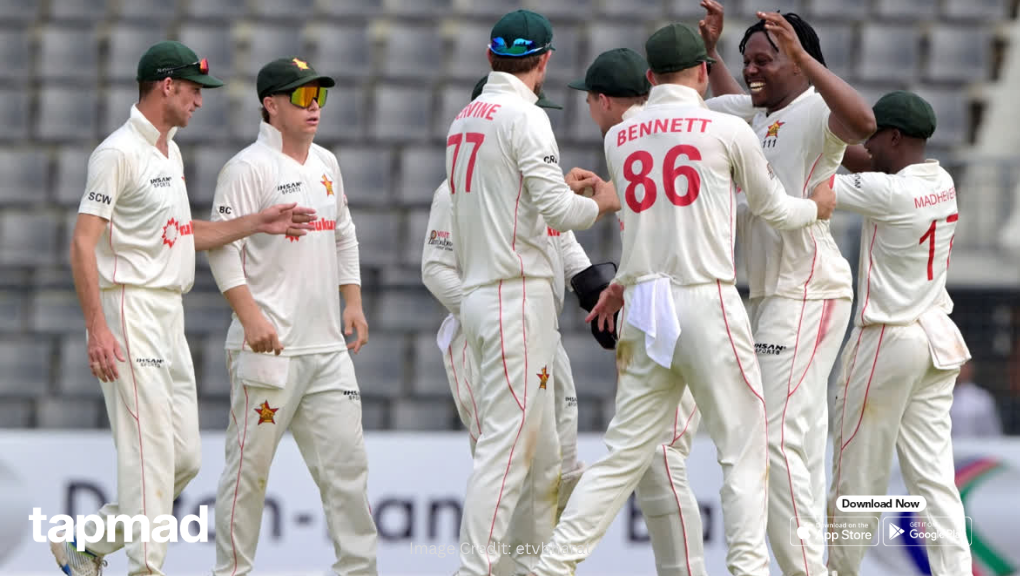 Kaia Century Sparks Celebrations As Zimbabwe Defeated Bangladesh by an Innings & 85 Runs
