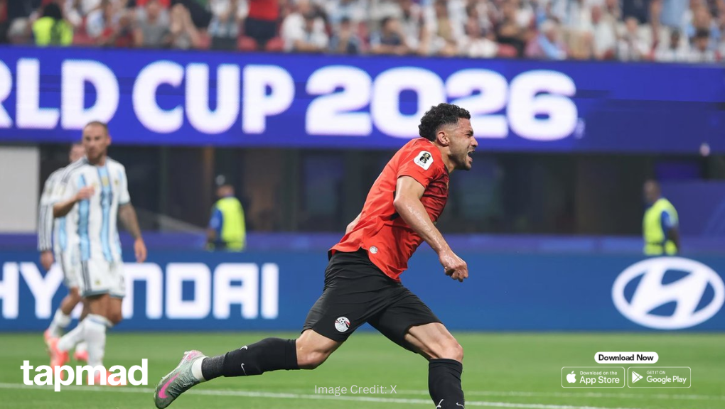 Yasser Ibrahim Fires Egypt Ahead Against Argentina in World Cup Last 16