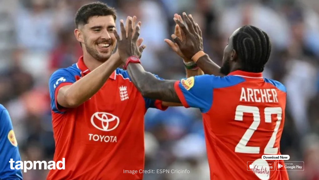 Salt, Tongue Powers England to Dominant Win Over India in Third T20I