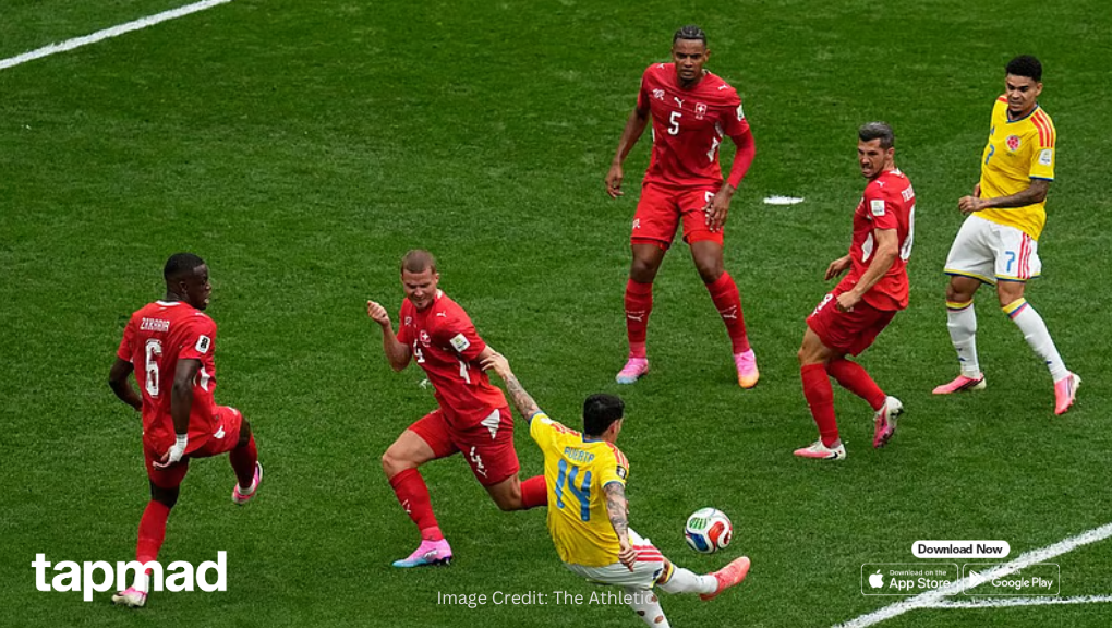Switzerland vs Colombia Live FIFA World Cup 2026: Deadlock Takes the Match to Extra Time